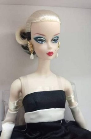 Barbie Black And White Forever Silkstone Doll 60th Anniversary 2019